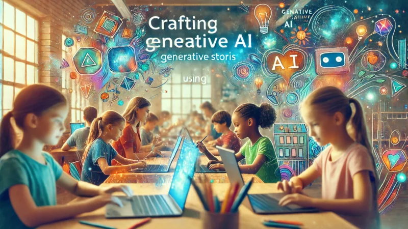 A-vibrant-and-creative-hero-image-for-a-blog-post-about-crafting-engaging-stories-with-Generative-AI-using-ChatGPT.-The-image-features-children-or-you